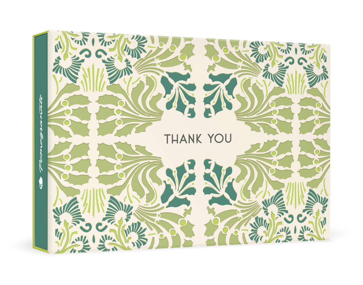 Louis Sullivan Boxed Thank You Notes Front View