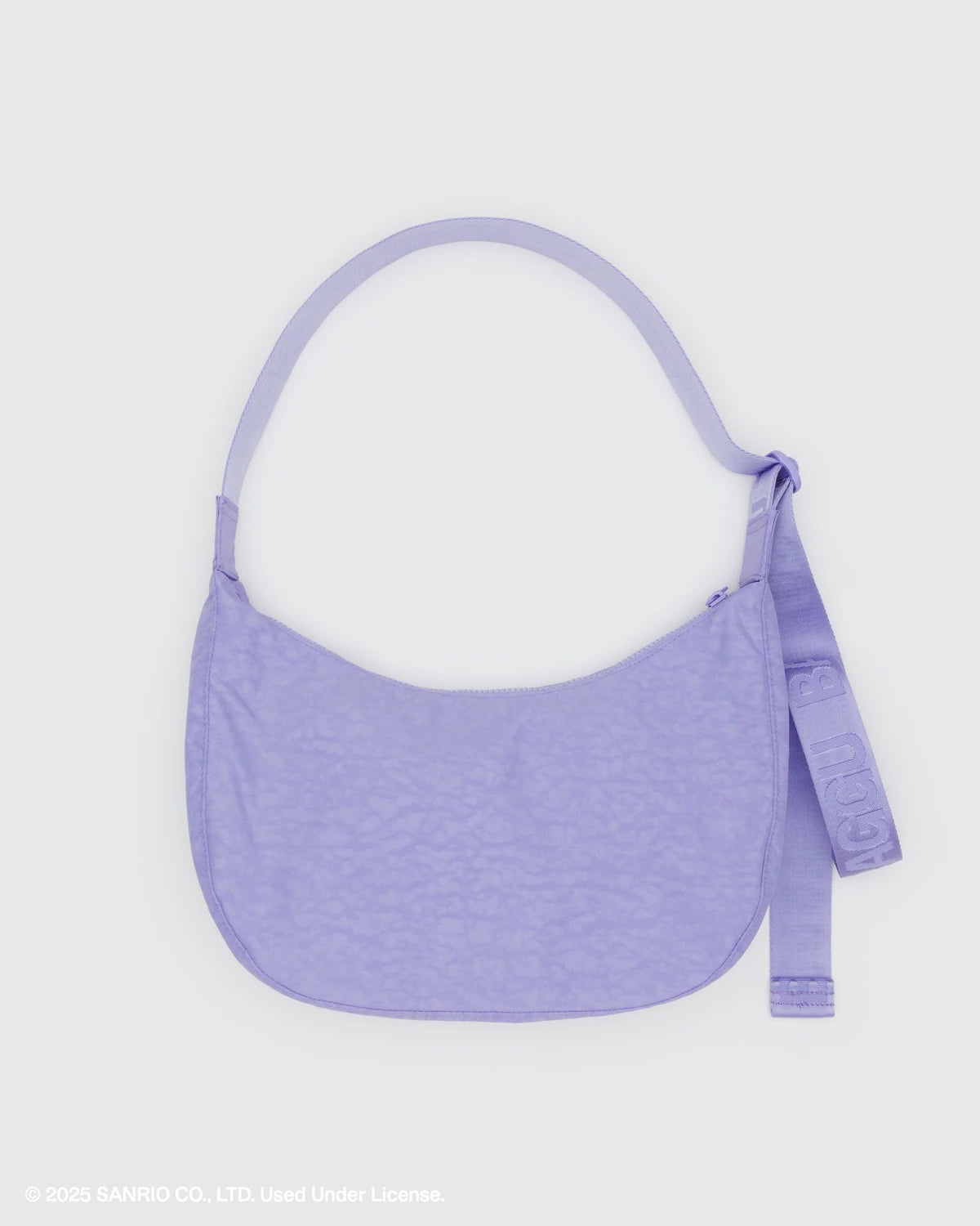 Medium Nylon Crescent Bag - Embroidered My Melody Strawberry - Hello World Modern Mercantile