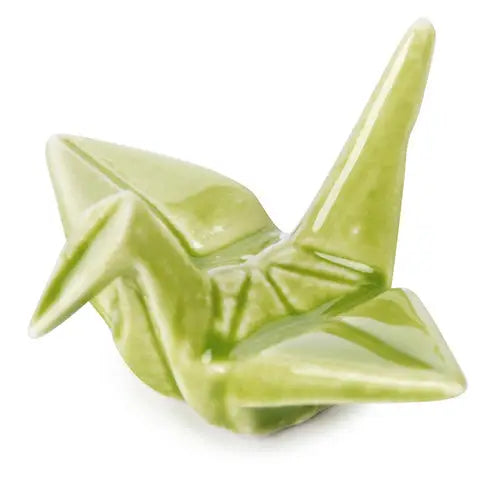 Origami Crane Porcelain Chopsticks Rest - Hello World Modern Mercantile