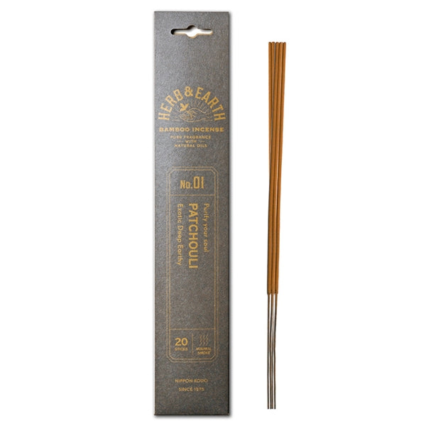 Herb & Earth Bamboo Natural Incense Sticks - Hello World Modern Mercantile