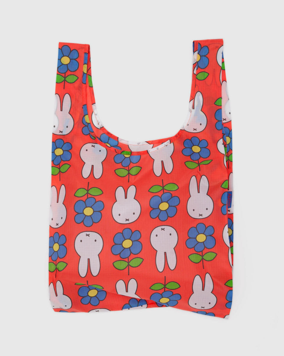 Standard Baggu Reusable Shopping Bag - Flower Miffy