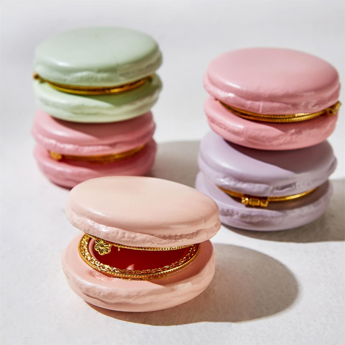 Macaron Ceramic Trinket Gift Box - Hello World Modern Mercantile