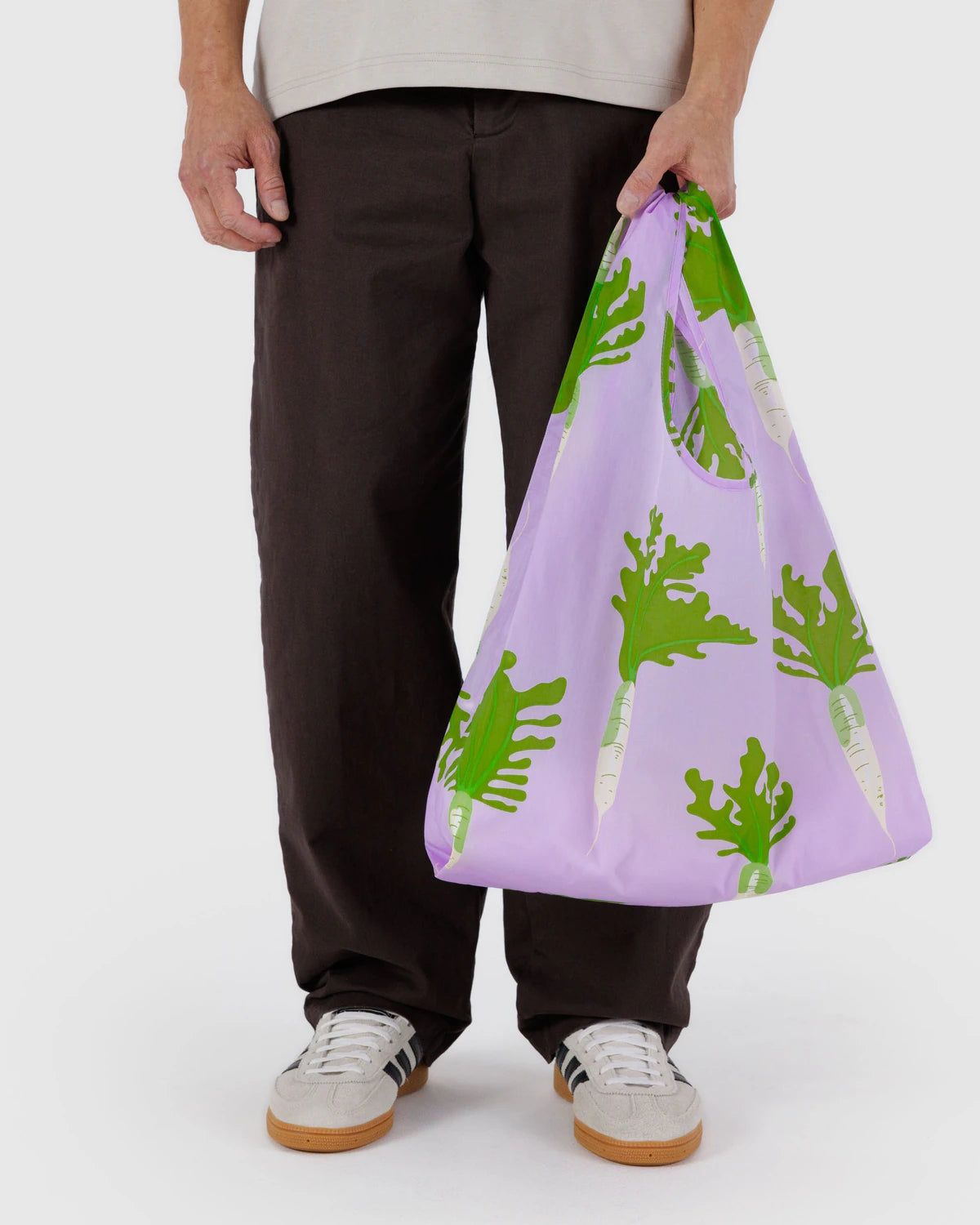 Standard Baggu Reusable Shopping Bag - Daikon Pink