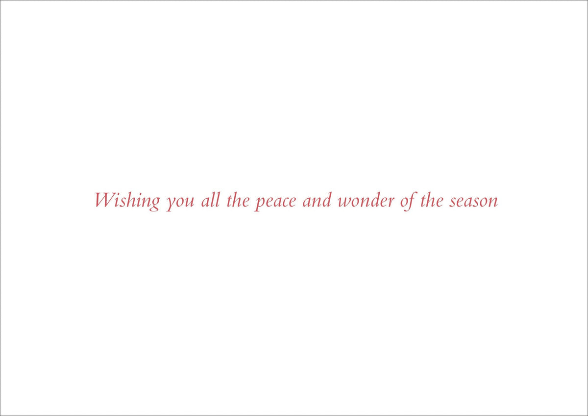 Festive Wreath Deluxe Box Holiday Cards
