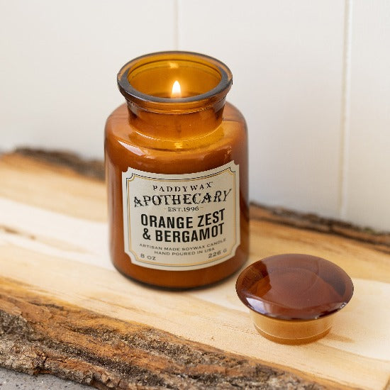 Apothecary Jar 8 oz Soy Candle - Sea Salt + Sage Lifestyle
