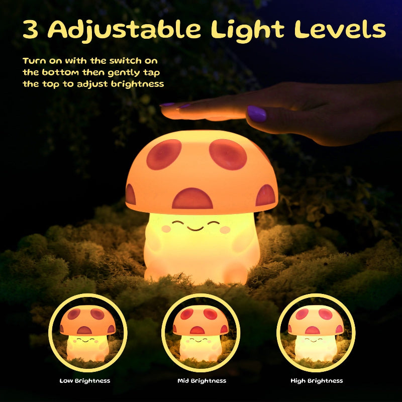 Ambient Rechargeable Mushroom Lamp