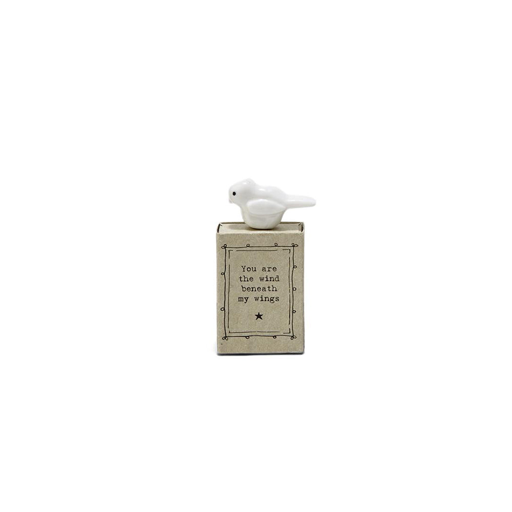 Mini Porcelain Animal in Sweet Sayings Gift Box - Hello World Modern Mercantile