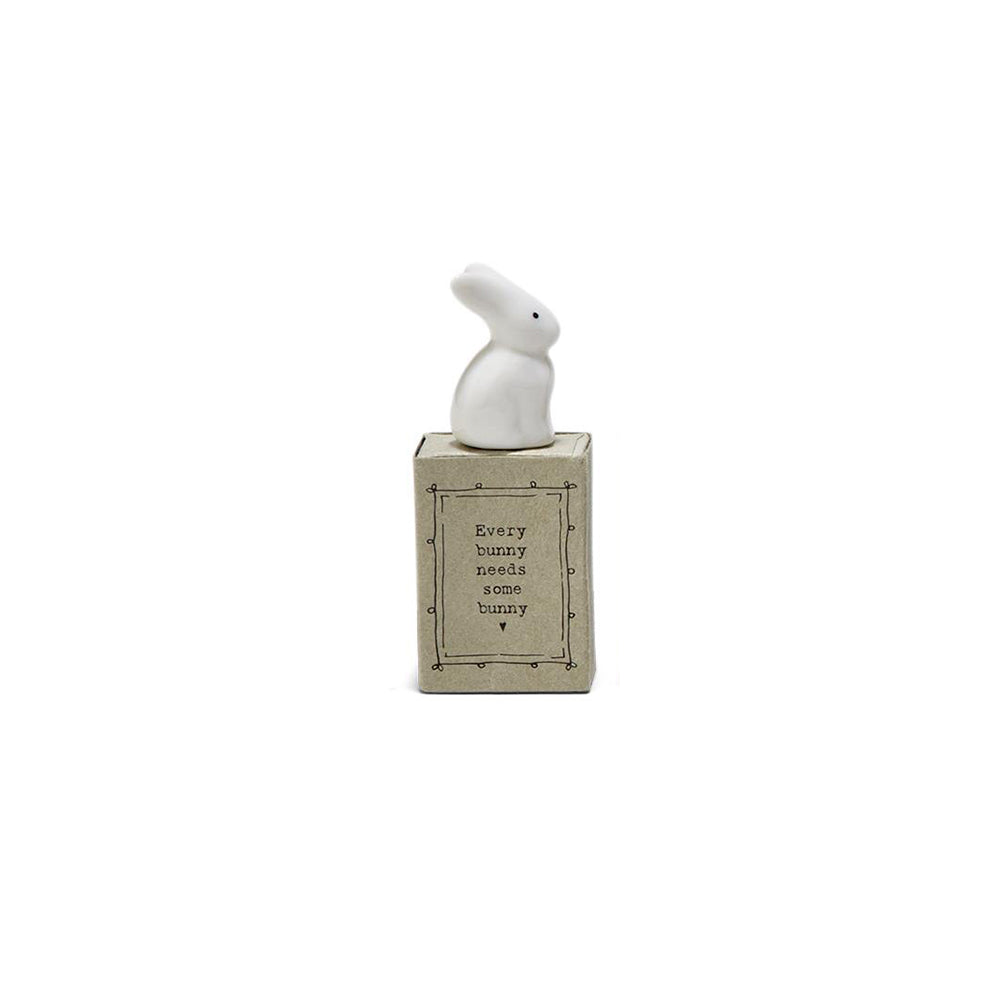 Mini Porcelain Animal in Sweet Sayings Gift Box - Hello World Modern Mercantile