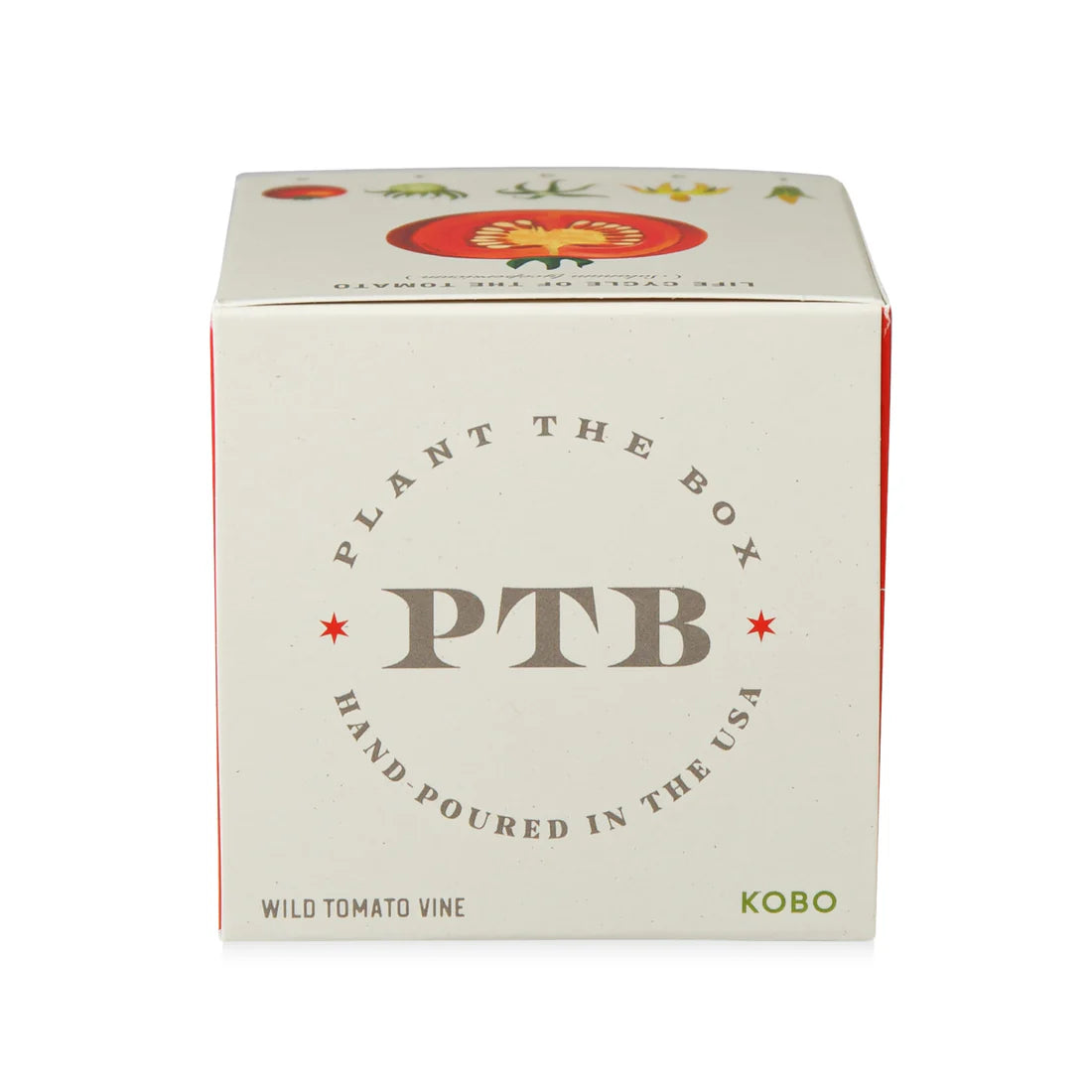 Wild Tomato Vine - Pure Soy Candle Plant The Box - Hello World Modern Mercantile