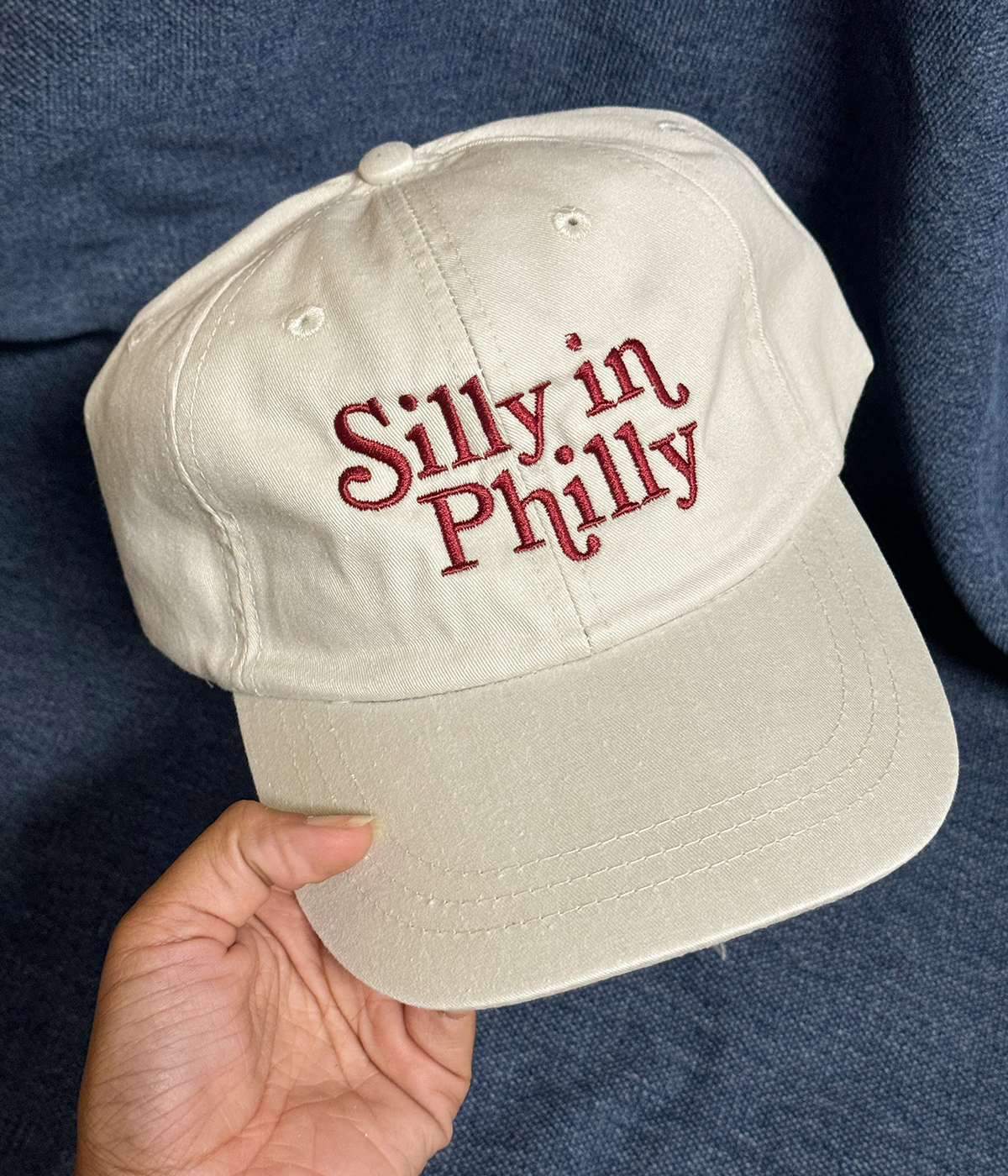 Silly in Philly Baseball Cap Embroidered Hat