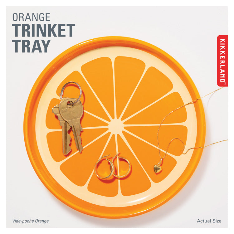 50% Off Final Sale - Orange Trinket Tray
