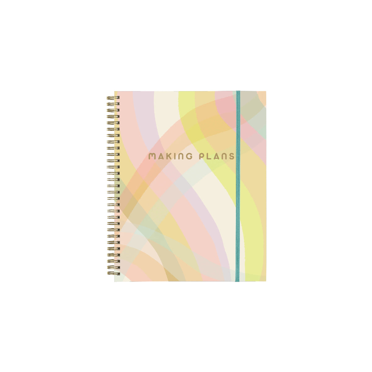 Undated Perpetual Planner - Rainbow Gradient