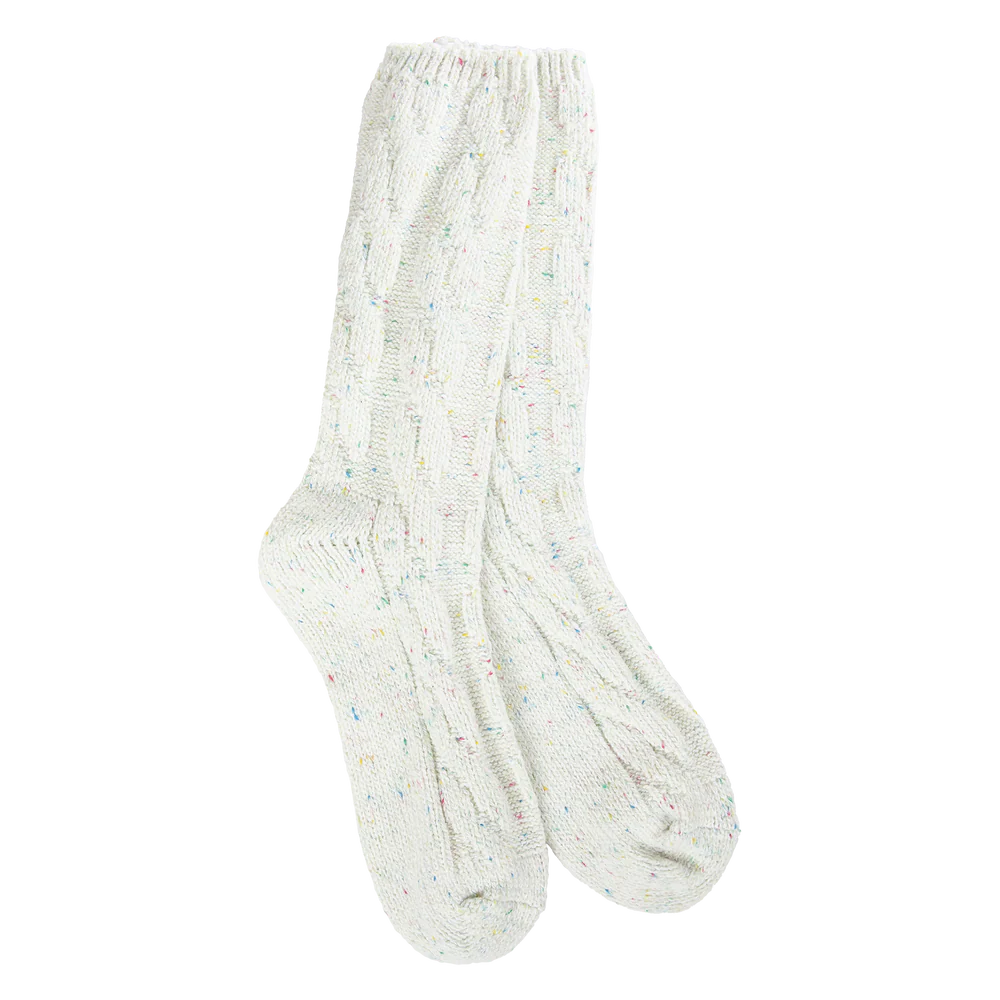 Weekend Ragg Cable Crew Socks