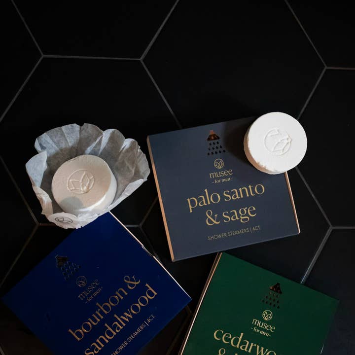 Men's Shower Steamers Gift Set of 4 - Hello World Modern Mercantile
