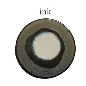 Stoneware Agate Trivet Coaster Ink