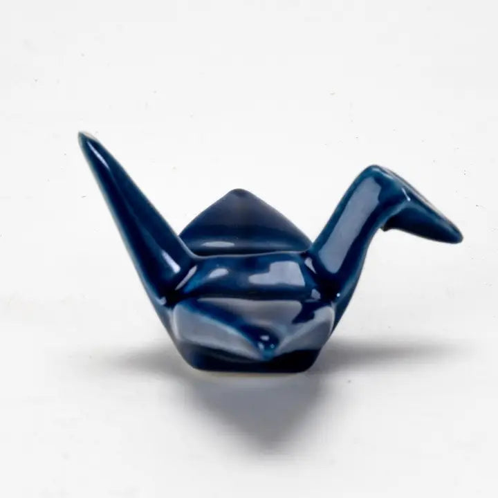 Origami Crane Porcelain Chopsticks Rest - Hello World Modern Mercantile