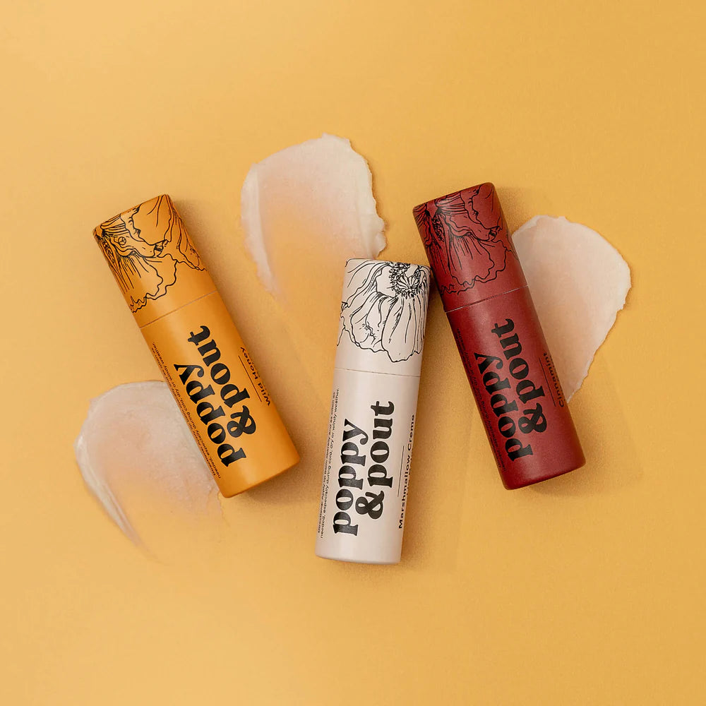 Lip Balm Trio Gift Set - Warm & Toasty