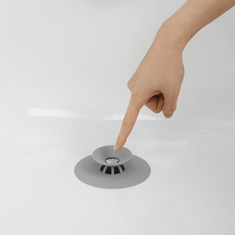 FLEX Drain Plug and Hair Catcher Grey Lifestyle