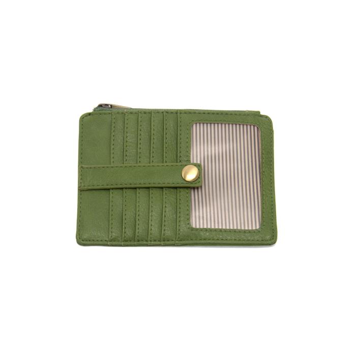Vegan Leather Penny Mini Wallet - Forever Green - Hello World Modern Mercantile