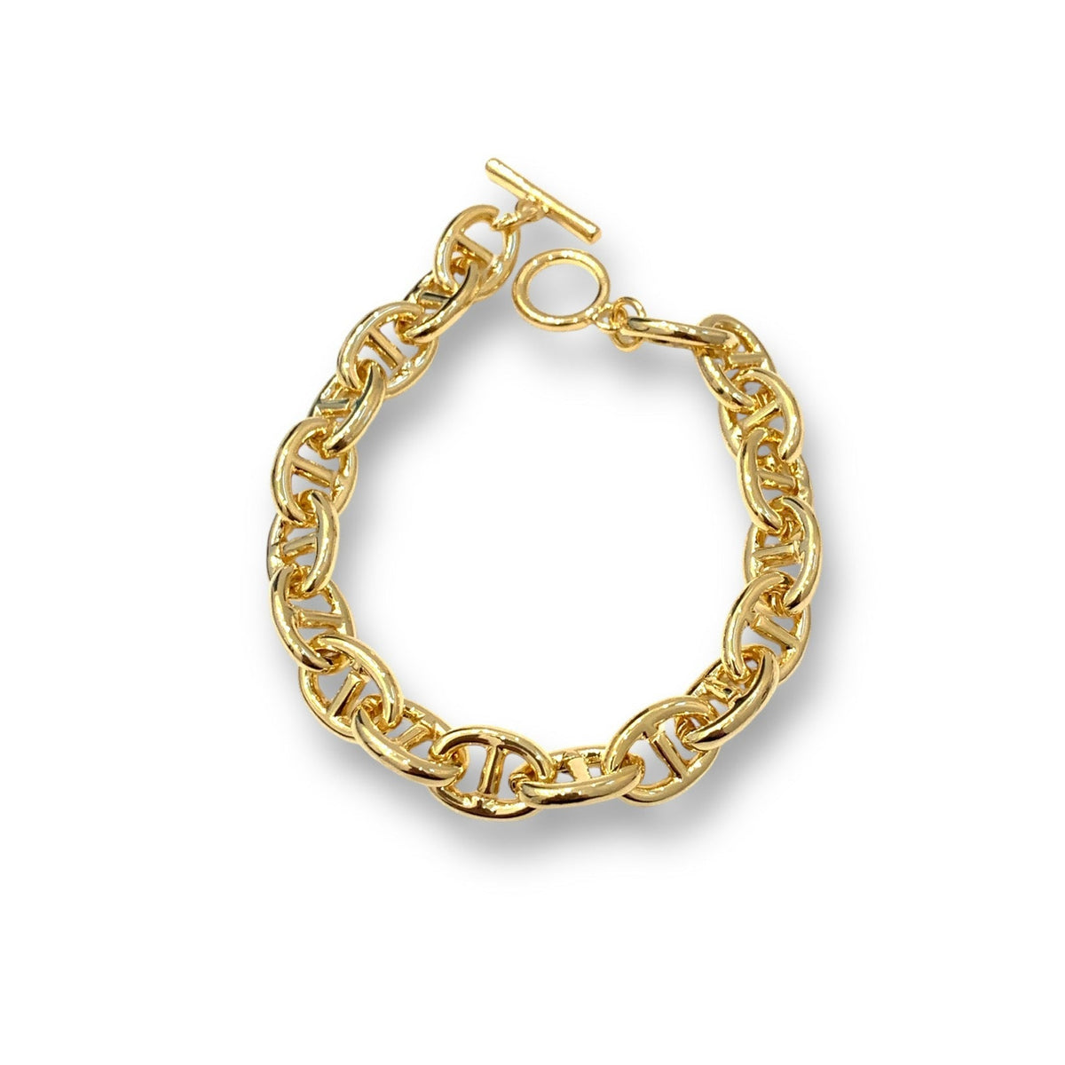 Chunky Mariner Link Chain Bracelet - Hello World Modern Mercantile