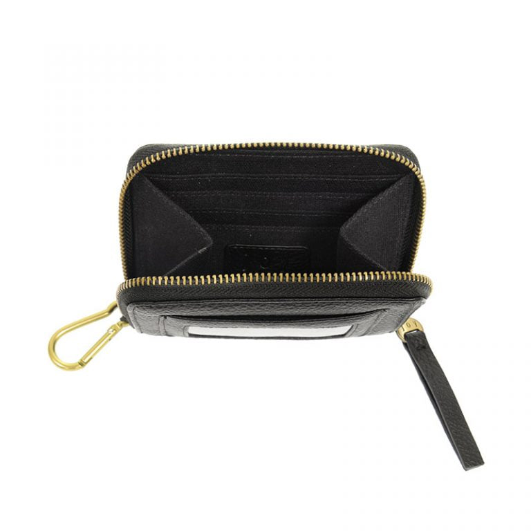 Black - Vegan Leather Pixie Go Wallet