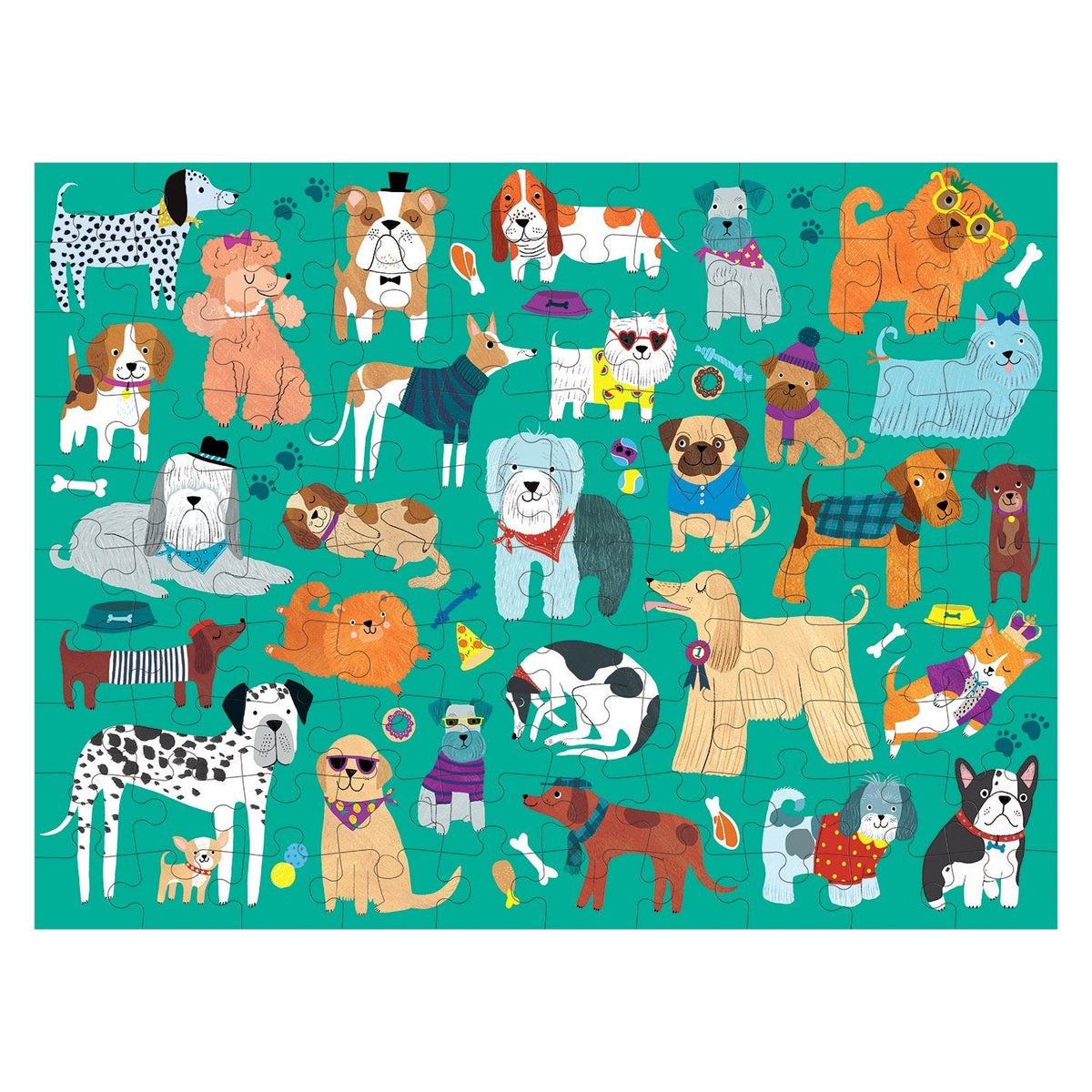 Cats & Dogs - Double-Sided Puzzle - Hello World Modern Mercantile