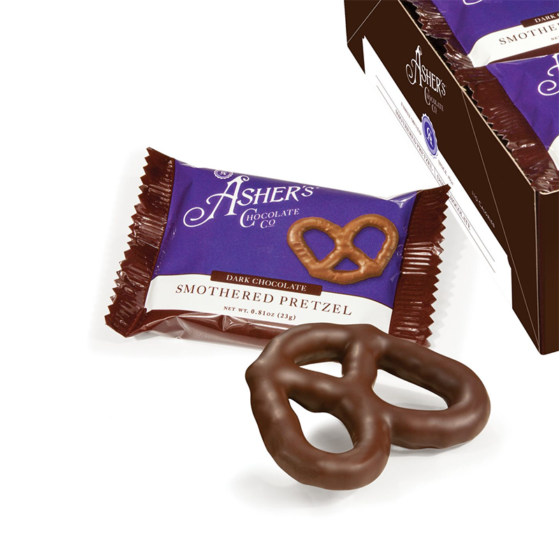 2-Piece Chocolate Covered Pretzels - Hello World Modern Mercantile