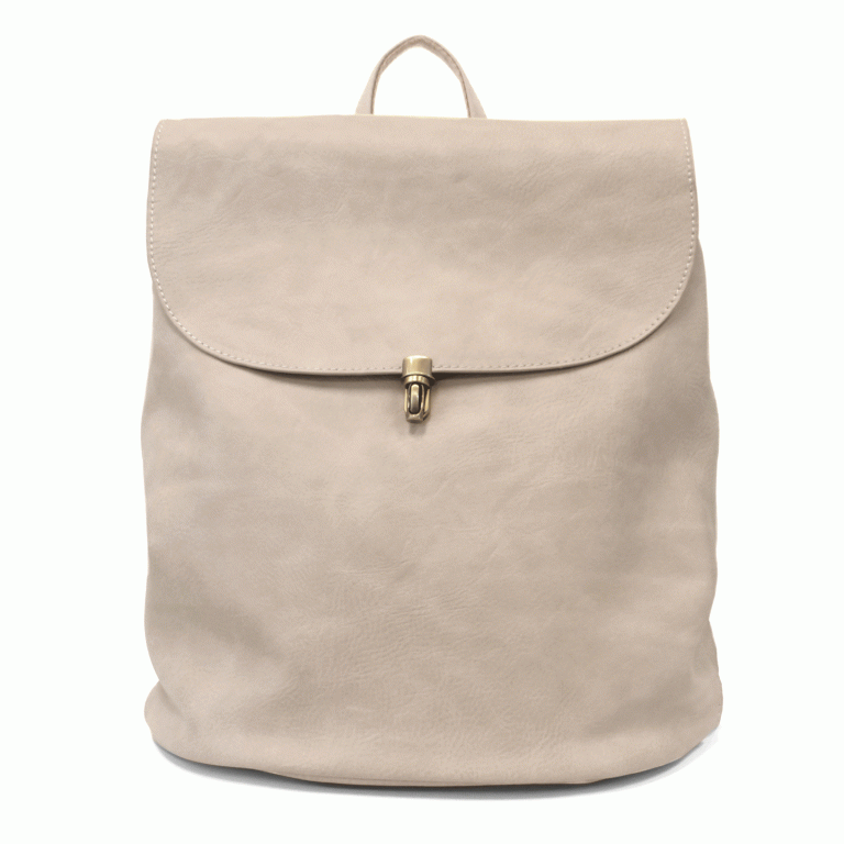 Dove Grey - Vegan Leather Colette Backpack