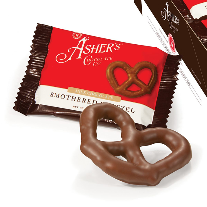 2-Piece Chocolate Covered Pretzels - Hello World Modern Mercantile