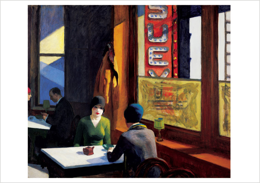 Edward Hopper Boxed Notecard Assortment Interior Style 3 - Chop Suey, 1929