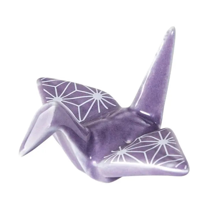 Origami Crane Porcelain Chopsticks Rest - Hello World Modern Mercantile