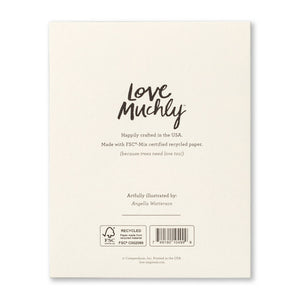 Birthday Belated Greeting Card - What's The Best Way to Show Your Love? Back