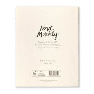 Birthday Greeting Card Very Excited Back