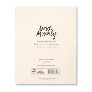 Baby Greeting Card - Coming Soon Back