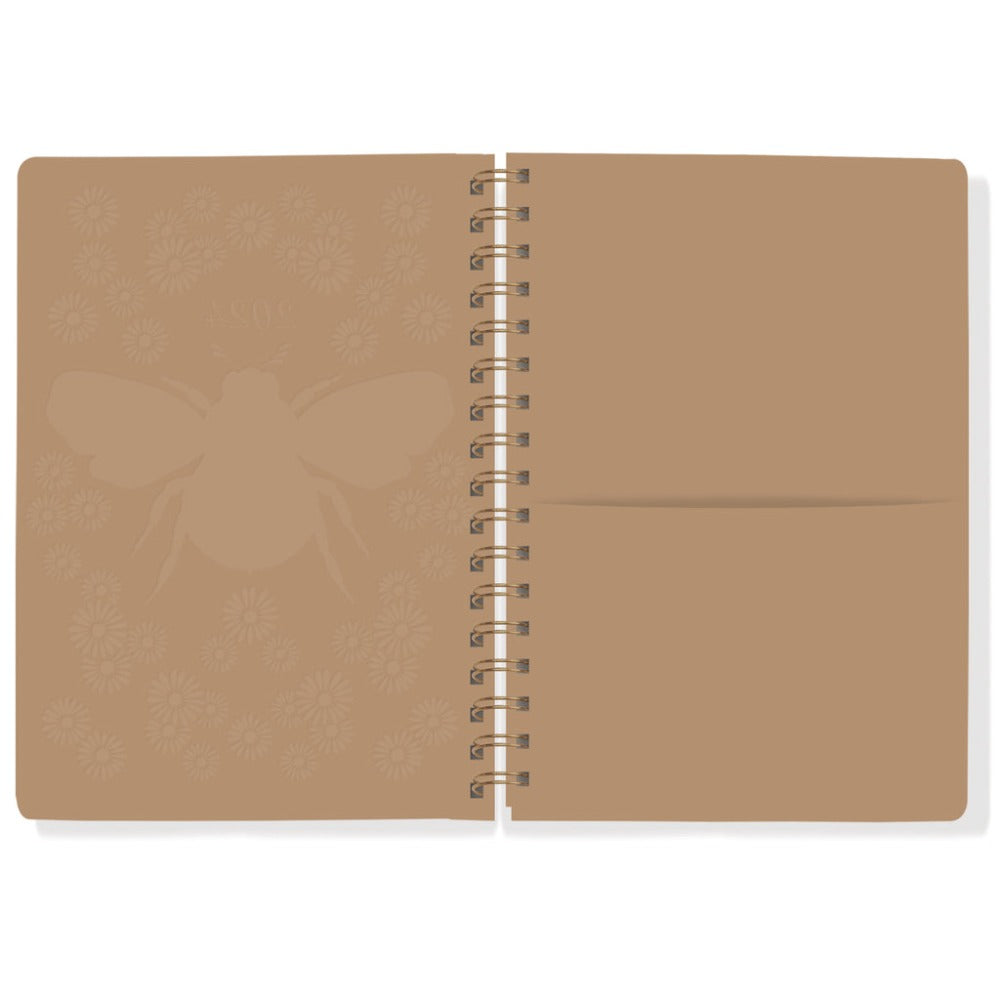 Bumble Bee 2024 17 Month Spiral Dated Planner Interior 1