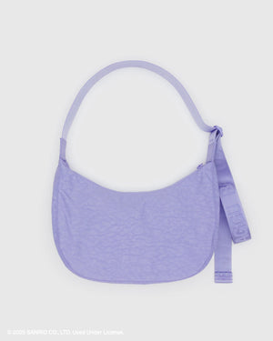 Medium Nylon Crescent Bag - Embroidered My Melody Strawberry - Hello World Modern Mercantile