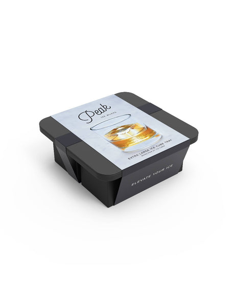 Peak Extra Large Silicone Ice Cube Tray - Charcoal