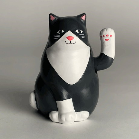 Waving Solar Cat - Hello World Modern Mercantile