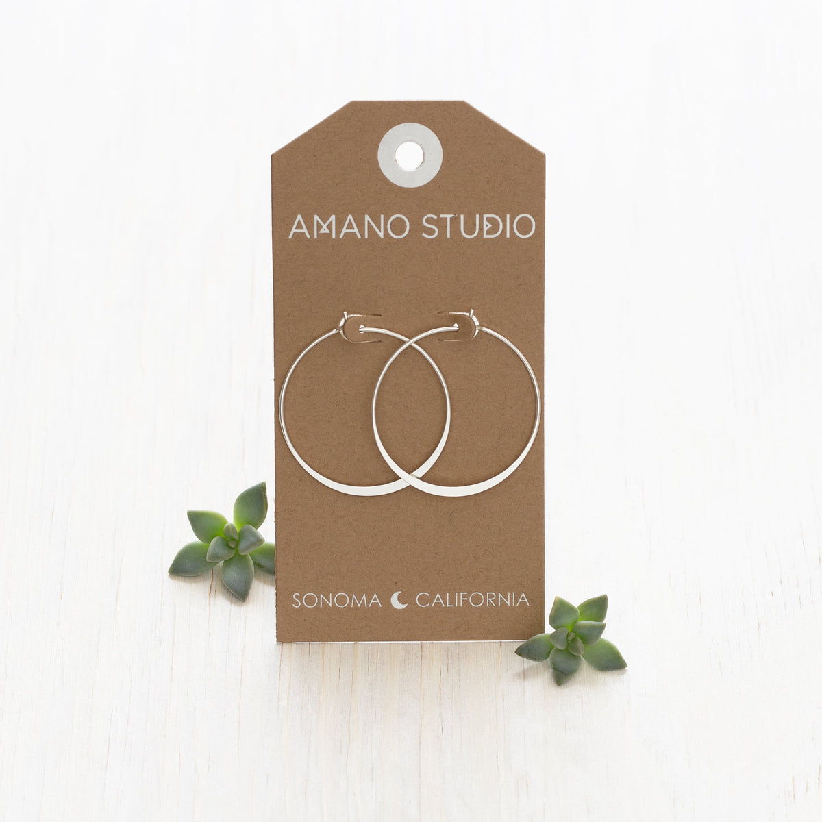 Classic 1.5" Hoop Earrings
