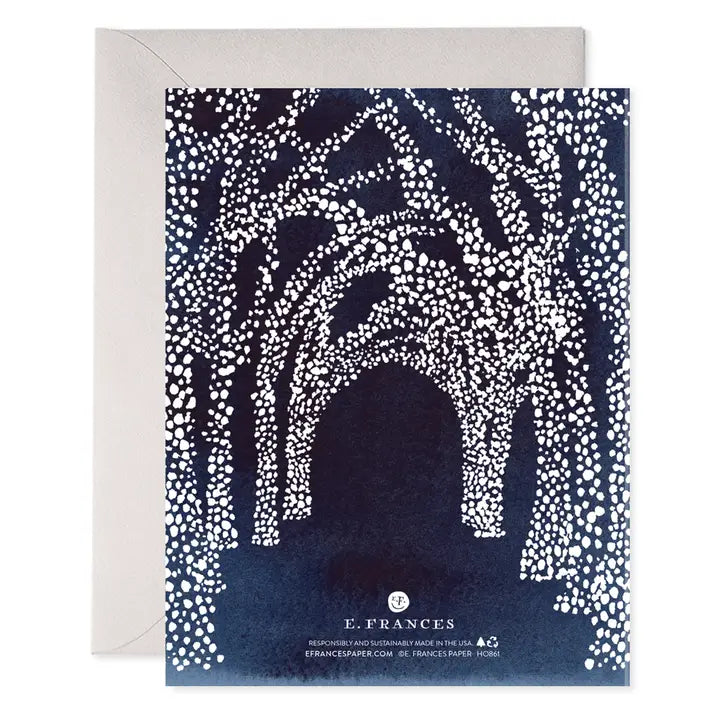 Starry Lights Magical Nights Hannukah / Winter Solstice Greeting Card