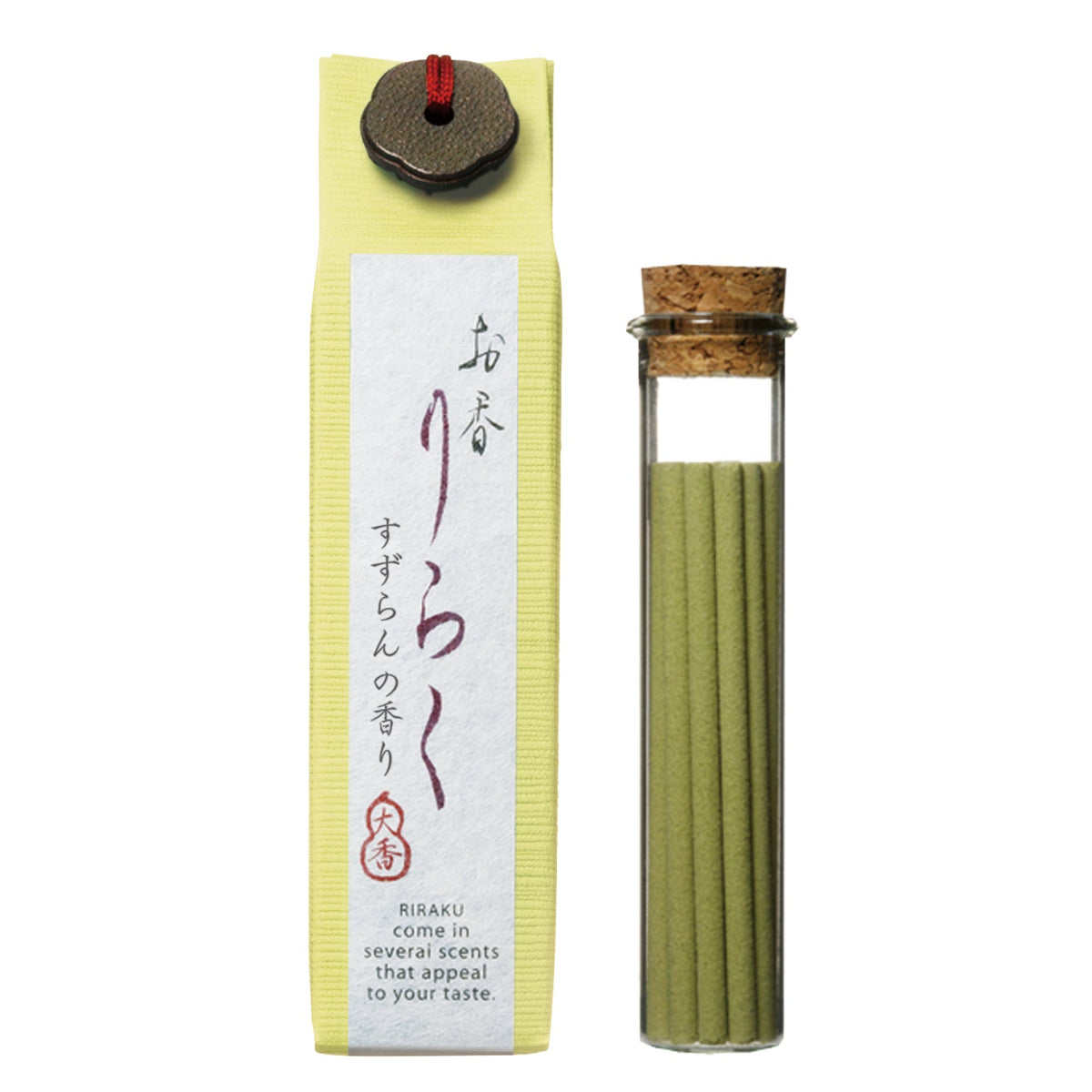 RIRAKU Japanese Incense Sticks & Holder Gift Set - Hello World Modern Mercantile