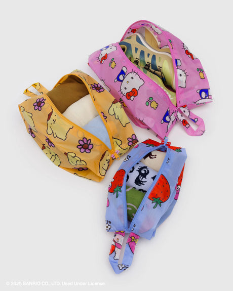 3D Zip Packing Set - Hello Kitty & Friends Florals - Hello World Modern Mercantile