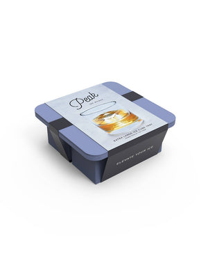 Peak Extra Large Silicone Ice Cube Tray - Blue