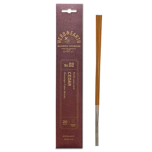 Herb & Earth Bamboo Natural Incense Sticks - Hello World Modern Mercantile