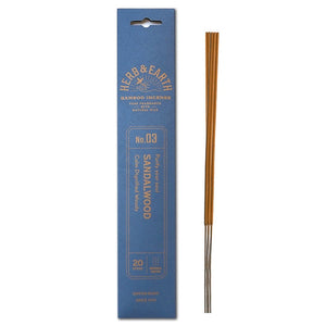 Herb & Earth Bamboo Natural Incense Sticks - Hello World Modern Mercantile
