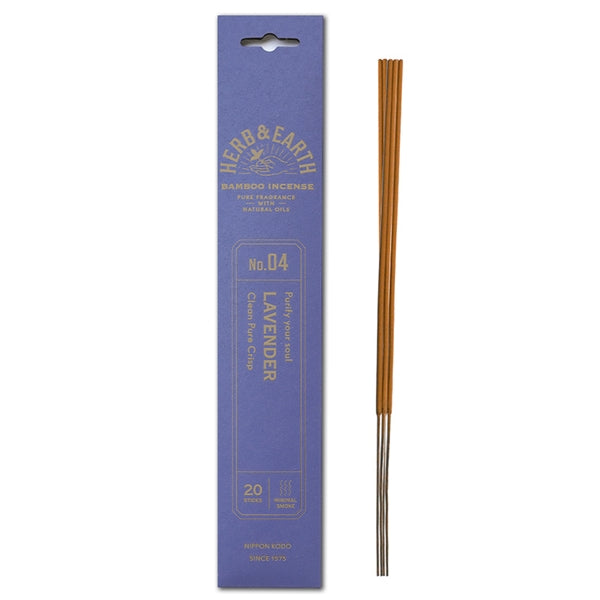 Herb & Earth Bamboo Natural Incense Sticks - Hello World Modern Mercantile