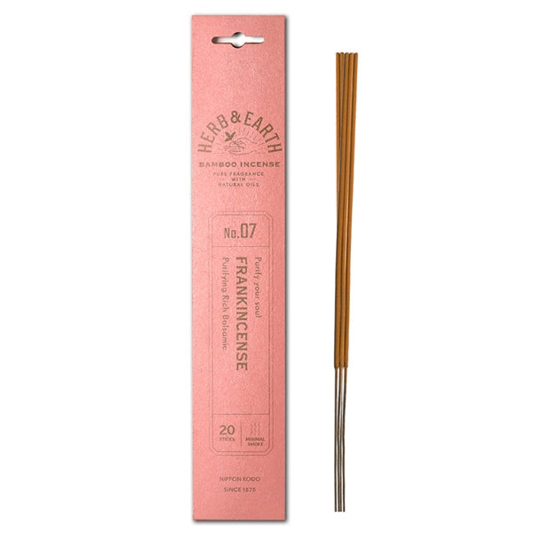 Herb & Earth Bamboo Natural Incense Sticks - Hello World Modern Mercantile
