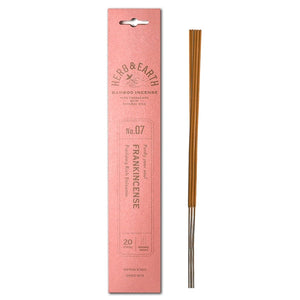 Herb & Earth Bamboo Natural Incense Sticks - Hello World Modern Mercantile