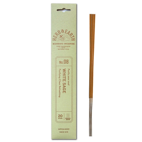 Herb & Earth Bamboo Natural Incense Sticks - Hello World Modern Mercantile