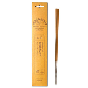 Herb & Earth Bamboo Natural Incense Sticks - Hello World Modern Mercantile